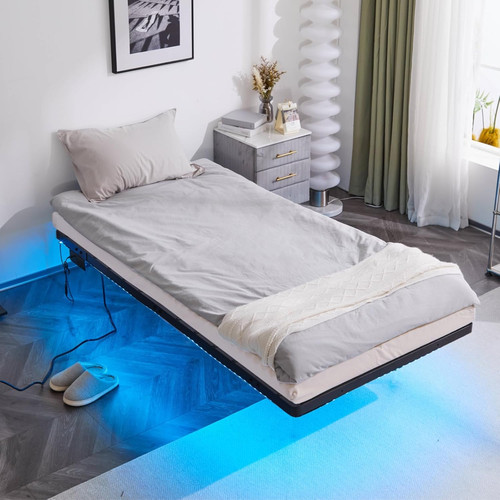Twin floating bed - floating,